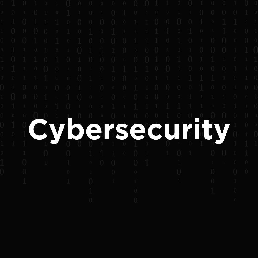 Image of Cybersecurity text